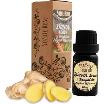 Vonný olej Éterický olej Zázvor kořen z Bengálska - 10ml