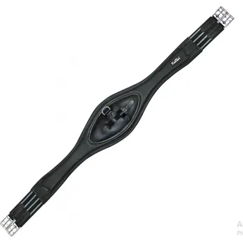 Sport Kožený podbřišník Kentaur Monaco Soft s gumou Barva kůže: tabák, Cm podbrisnik: 145