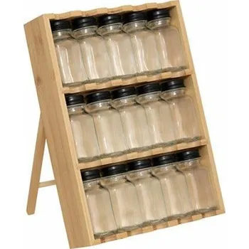 5five Stojan na koření s bambusovými nádobami