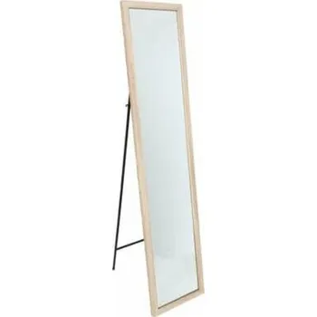 Zrcadlo Stojací obdélníkové zrcadlo 155 cm světle dřevěné 5five simply smart do ložnice nastavitelné