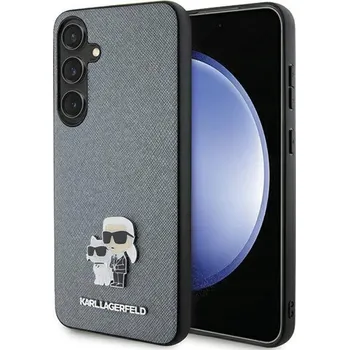 Pouzdro na mobilní telefon Zadní Kryt Karl Lagerfeld pro Samsung Galaxy S24 šedý