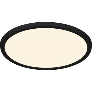 Stropní svítidlo přisazené Nordlux 15 W s vyměnitelným LED modulem, 29,4 cm, černé
