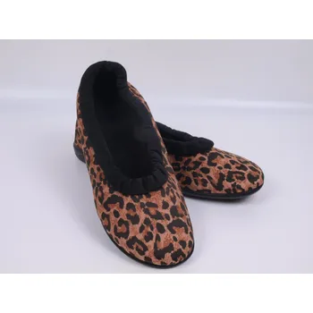 Dámská obuv Dámské přezůvky balerínky ADANEX SARA 29920 leopardí vzor velikost: 39