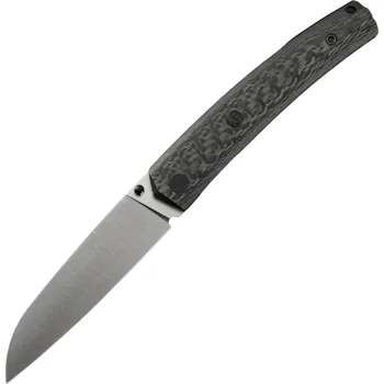kapesní nůž Petrified Fish PF719 Patte V5 14C28N Satin Carbon Fiber PF719CS