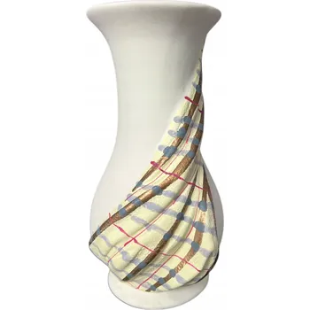 Váza Váza na květiny nerozbitná 20 cm Moderní váza grafitová dekorace domu