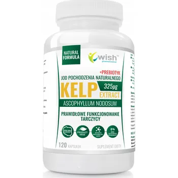Doplněk stravy Wish Pharmaceutical Kelp 325 mcg, veganský, 120 kapslí