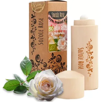 Pleťový olej Vzácný BIO růžový olej Bílá růže - 1g