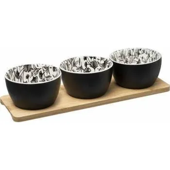 5five simply smart Sada bílých květinových misek na předkrmy