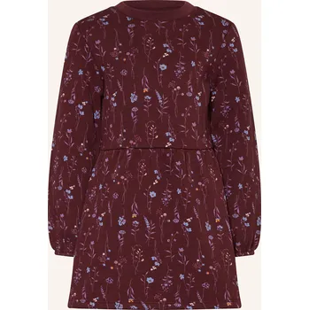 Dámské legíny S.Oliver Red Dívčí Žerzejové Šaty, fialová / tmavě modrá, 98