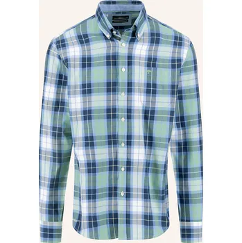 Pánská košile Fynch-Hatton Pánská Košile Regular Fit, modrá / zelená /...