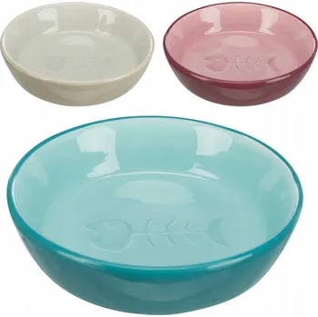 Miska pro psa Trixie Keramická miska pro kočky Kost 0,2L 13cm