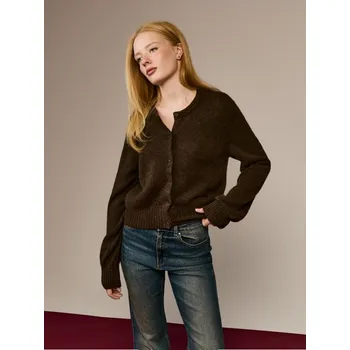 Dámská móda Kardigan - M - House - tmavě hnědá - 133GH-89M