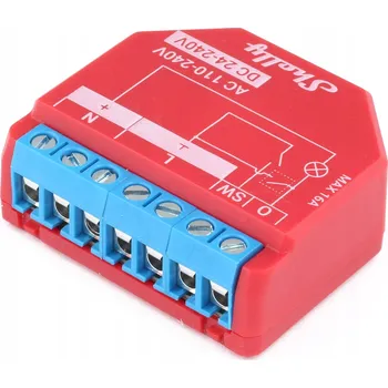 IP kamera WiFi ovladač Shelly napájený ze sítě, 2 kanály, Bluetooth