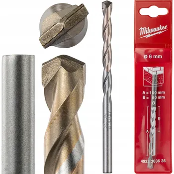 Vrták VRTÁK DO BETONU 6 x 100 mm MILWAUKEE