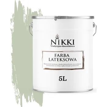 barva na zeď BARVA NA ZEĎ ZELENÁ SVĚTLÁ H2157 5L HLUBOKÝ MAT NA STĚNY