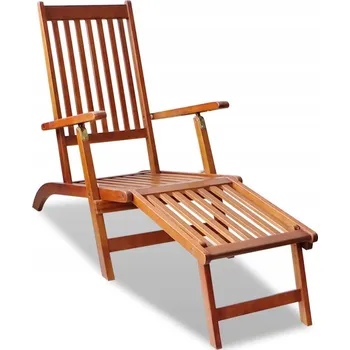 Lehátko VidaXL béžové dřevěné