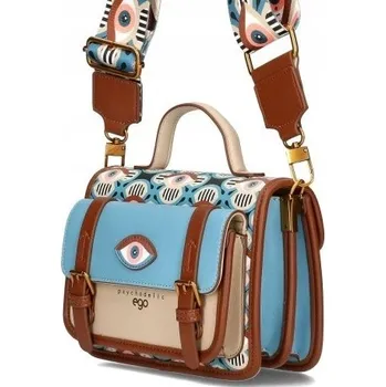 Taška kabelka přes rameno EGO eko kůže béžová