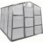 Skleník G21 GZ 48 - 251 x 191 cm, pozinkovaný