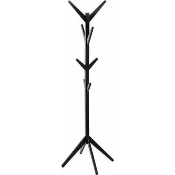 Věšák Stojanový věšák do předsíně Porte černý moderní loftový 8 háčků 5five