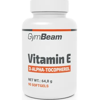 GymBeam Vitamin E (D-alfa-tokoferol) 90 kaps. 90 kaps.