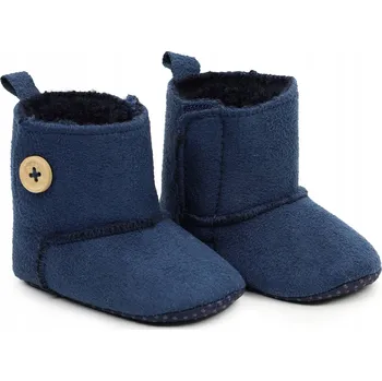 Capáčky YOCLUB botičky kojenecké modré, velikost 19