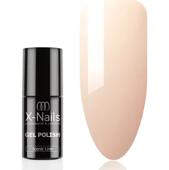 Přípravek na nehty Gel lak Iconic line, 6g – IVOIRE (světlý béžový nude) (Béžový nude gellak na nehty)