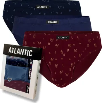 Podprsenka Atlantic Slipy modré barvy, velikost L