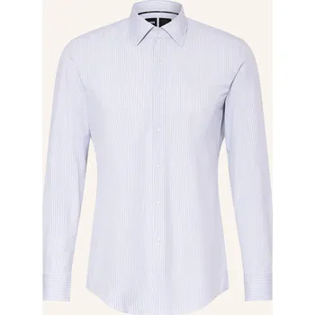 Pánská košile Boss Pánská Košile Hank Slim Fit, bílá / tmavě modrá, 41