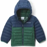 Columbia Powder Lite II Hooded Jacket J 2090023375 - rain forest/collegiate navy XS