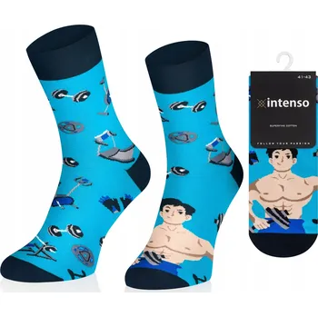 Pánské ponožky Ponožky Intenso 0549_wz001 vícebarevné velikost 41-43