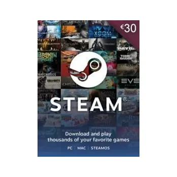 Počítačová hra Digitální dobíjecí kupón Steam 30 EUR PC Steam
