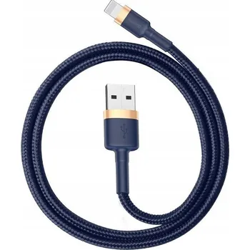 Datový kabel USB kabel Lightning Baseus Cafule 1.5A 2m (zlato-modrý)