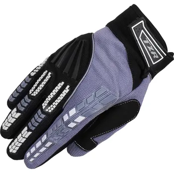 Moto rukavice TXR Rukavice na motorku Rush černo-šedé S (Krásné rukavice, které se ideálně hodí na motokros či čtyřkolky. Kombinace kvalitních materiálů a gumových chráničů hřbetu ruky.)