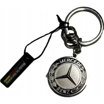 MERCEDES Přívěsek Na Klíče s logem Stuttgartu nerezová ocel