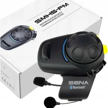 Interkom na motorku Sena Interkom SMH5-FM Bluetooth 3.0 s Rádiem (Dosah 700m)