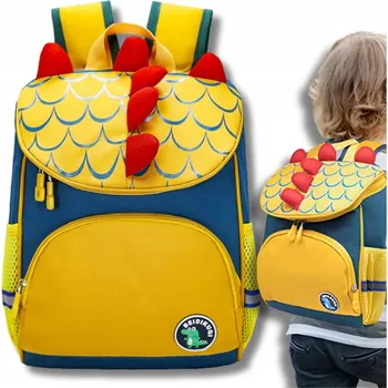 Dětský batoh BATOH DO MATEŘSKÉ ŠKOLY NA DĚTSKÉ VÝLETY LEHKÝ A PRODYŠNÝ DINOSAURUS