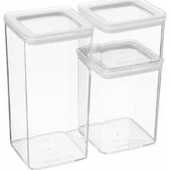 Úložný box Sada 3 průhledných krabiček Eske