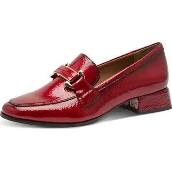 Dámské polobotky DÁMSKÉ POLOBOTKY MARCO TOZZI 2-24250-45 527 ČERVENÁ Barva: Červená, Velikost: 39