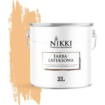 barva na zeď BARVA LATEXOVÁ NA ZEĎ, SVĚTLE ORANŽOVÁ H5961 2L MATNÁ