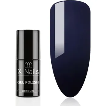 Přípravek na nehty Gel lak Iconic line, 6g – MIDNIGHT BLUE (temně modrý) (Temně modrý gellak)