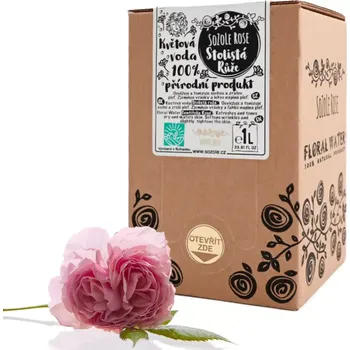 Květová voda Stolistá růže - 1l