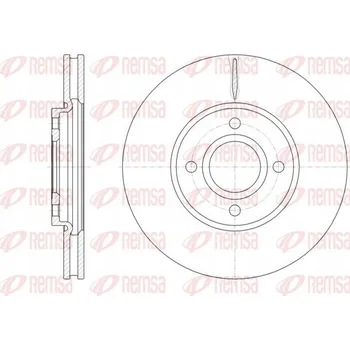 Brzdový kotouč Brzdový kotouč Remsa 61601.10