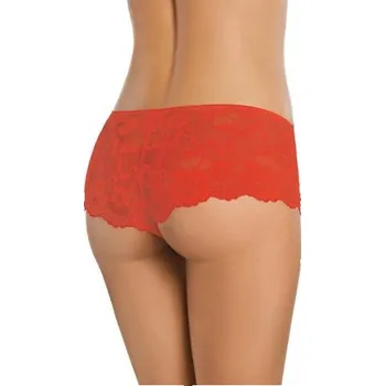 Dámská móda Dámské červené boxerky Gabidar 144 červené L