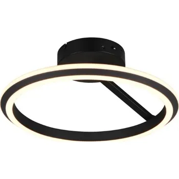 TRIO 635510132 AMADOR stropní svítidlo D450mm SMD LED 34W/4000lm 2300+3000+4000K černá, switchdimmer