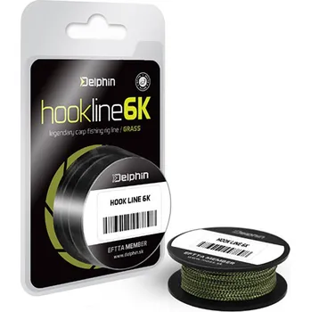 Delphin HOOKLINE 6K Grass 20m Nosnost: 35lb Získejte slevu -5% za registraci v e-shopu