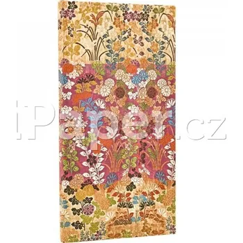 Diář Diář Paperblanks 2026 Kara-ori Pink slim horizontální DE0748-8 - 530108676