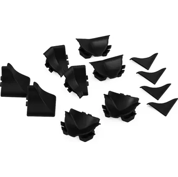 Kuchyňská pracovní deska Rehau Sada koncovek pro těsnicí lištu SLIM LINE / Černá