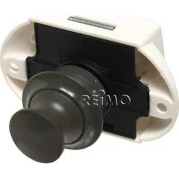 Nábytkové kování REIMO Nábytkový zámek Push Lock - kompletní sada - 50ks Barva: Šedá