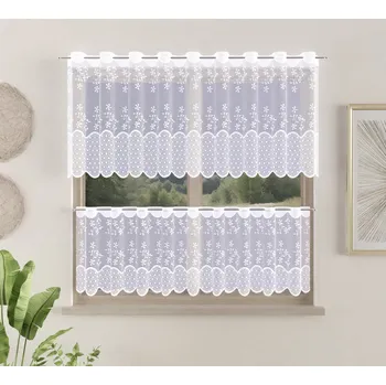 Záclona Vitrážová záclona Lorin bez obšití 50