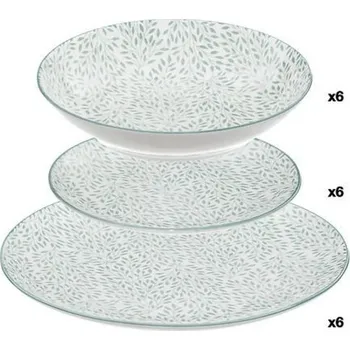 Talíř 5five Stolní servis Jasmin 18-dílný listky